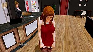 Playing harem hotel game in room 325