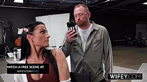 Wow! Wifey Hotwife Milf Ridley Rides Christians Cock Like Pro In Cowgirl!