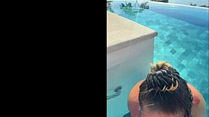 Public BJ At Infinity Pool In Costa Rica 😈