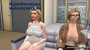 I just can’t believe how wild this friendly futanari family gets together