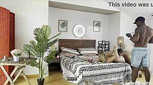 Behind Scenes with French Newcomer