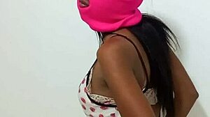 Brunette slut seduces step-brother for condomless sex