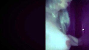 Feeling Excited in Dirty Cinema, Sucking and Offering Ass at Glory Hole