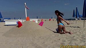 I Love Watching Lesbian Teen Stepsisters Scissoring In Bikinis