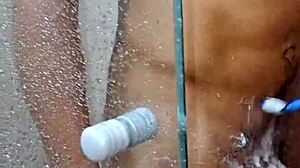 My friend said she'd only take his virginity if he shaves all his dick hair. During depilation he tried raw fucking me.