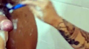 My friend said she'd only take his virginity if he shaves all his dick hair. During depilation he tried raw fucking me.