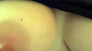 Italian big tits Artemisia Love does solo tits bouncing in slow motion close up