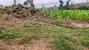 we went to the farm to fuck my friends huge ass girlfriend part 2