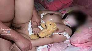 Pretty Girl With Trimmed Pussy And Buttplug Gets Juicy Massage Before Creampie