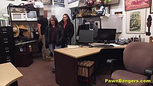 I Feel So Thrilled as Slut Caught Stealing Sucks and Fucks Shop Owner in Hidden Cam Scene