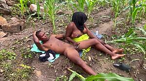 we went to the farm to fuck my friends huge ass girlfriend part 2