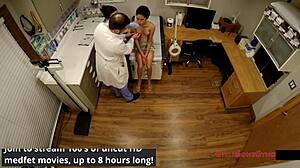 Tampa University Entrance Physical for Latina Brunette Sandra Chappelle