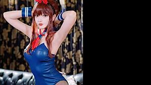 Xuxu Cosplay Jerk Off Challenge Part 1