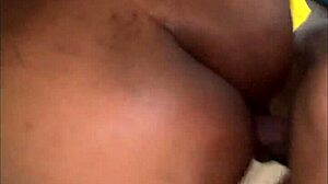 i'm the chubby slut sucking this huge black cock at the massage.