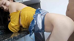 Mi Vecina Cachonda Follada En Casa Casero