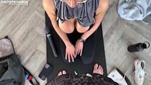 Muslim Aaliyah Yasin gets caught and has cum on her face 😏