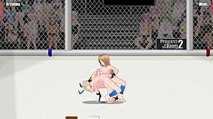 Watch Out! Princess of the Ring 2 Features Christina vs Mimi in Intense Lesbian Catfight Action!