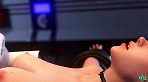 Mercy, Pregnant And Desperate, Cums Repeatedly Under Dominant AI's Control, Leading To Impregnation.