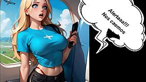 Girl lost in jungle gets gangbanged with big cocks in animated comic