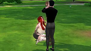 sims 4 porn gets wild with mortimer and duncan banging sabri muff