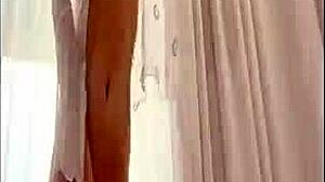 uh, this ultimate solo orgasm compilation with thong panties and natural tits... intense homemade masturbation, ya know?