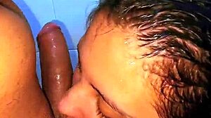 I caught the hot girl by surprise in the shower