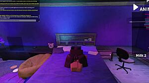 Blonde Bimbo Bent Over For Rough Doggystyle Fucking!