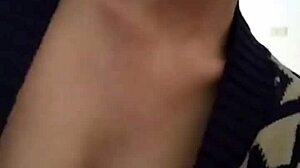 Fucking Thin Girl with Small Tits and Creampie at Home