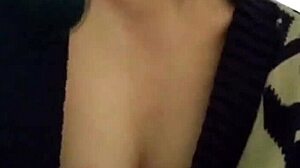 Fucking Thin Girl with Small Tits and Creampie at Home