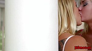 Cameron canada and chloe foster dive into lesbian pussy licking as friends. Girlfriends kiss and lick in canadian style! 💋