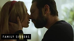 Blonde Stepsister Moans From Pussy Rubbing And Fingering