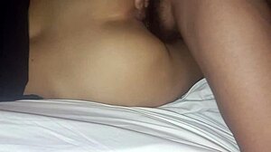 I fuck my neighbor's little ass in the bedroom.