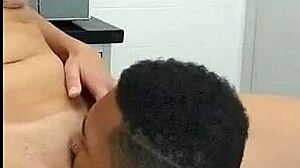 Joao the Naughty Gets Blowjob from Pernocas on Balcony for Neighbors