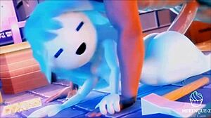 i cum on spookys big tits after blowjob and ass fuck