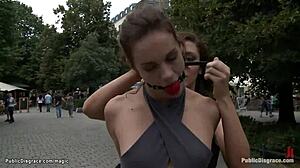 German Babe Humiliated On The Streets