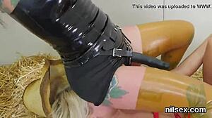 nasty teen taken to anus nuthouse for bizarre anal ass to mouth therapy