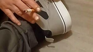 Friend Trashes Sneakers In Playful Fun