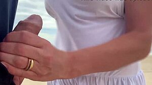 Busty Milf Stranger Makes Me Cum Publicly With Close-Up Action!