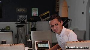 busty teen 18+ josie tucker taking on big cock in hardcore positions