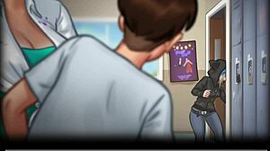 Summertime Saga 24: Sexy Outfit Big Tits 3D Porn Scene