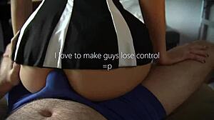 I made him cum in his underwear with cute moves