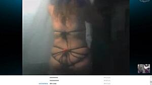 carol banderas, beautiful mexican latina, performs on webcam chat.