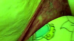 just playing with huge tits and wet pussy?