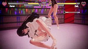 Exciting showdown in the lesbian battle series episode 8