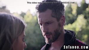 Kirsten Scott Deepthroats Monster Cock Then Doggystyle