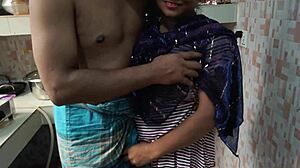 Fucking step sister-in-law in kitchen