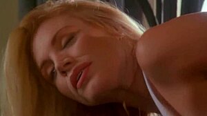 I feel the intense passion in Shannon Tweed's erotic softcore workout scene with rough boobs and tits sex in Possessed by the Night