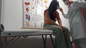 Gynecologist Sticks Finger In Ass And Fucks Patient, Evoking Intense Emotions