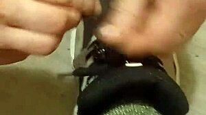 Friend Trashes Sneakers In Playful Fun