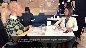 Jessica Oneil's hard news episode with erotic scenes!